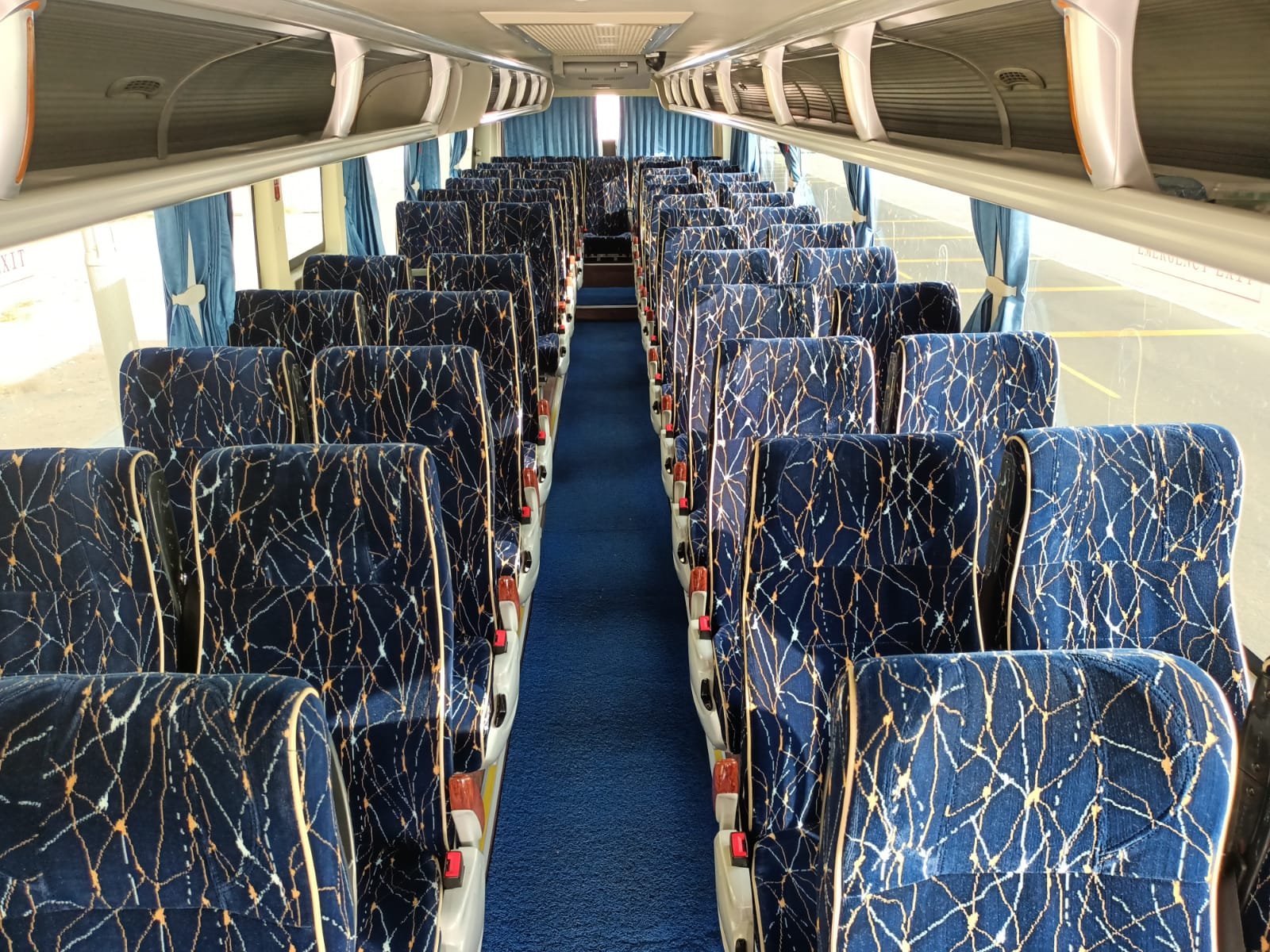 55 Seater Coach Rental Dubai Luxury Tour Buses For Rent UAE