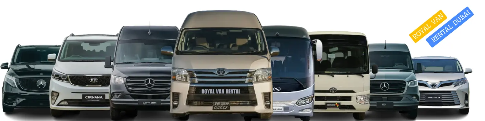 VAN RENTAL DUBAI ROYAL