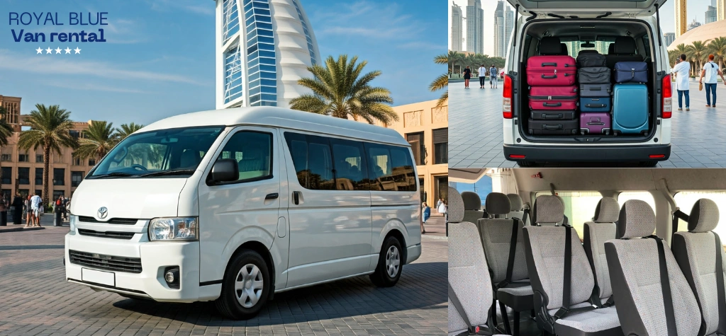 12 seater van rental Dubai price guide
