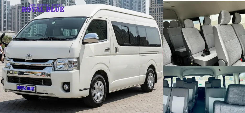 13 seater van rental Sharjah